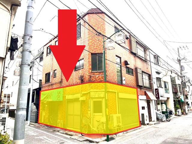 【大田区】梅屋敷駅徒歩3分/視認性良好◎/1階路面店/8.18坪/重飲食可