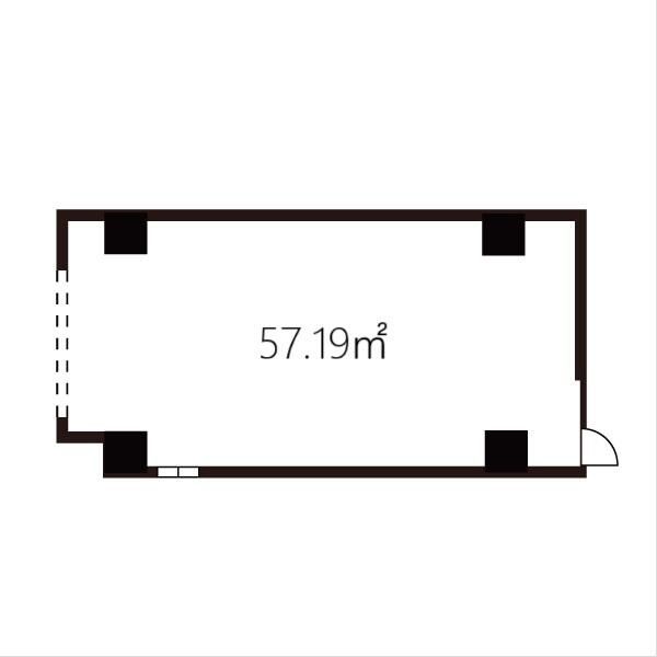 【大阪市・堺筋本町駅徒歩5分】新築 1階路面 スケルトン 1フロア1テナント