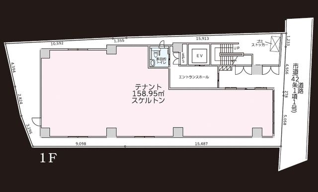 【川⼝市・川口駅徒歩4分】新築テナント 重飲食可 約48坪 スケルトン
