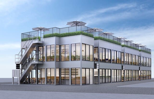 【横浜市・⽇ノ出町駅徒歩4分】新築／飲食可・1フロア1テナント