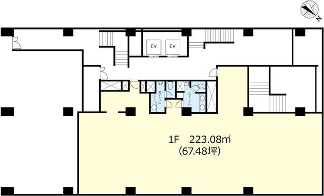 【港区新橋／駅徒歩1分】国道沿い1階路面・軽飲食可・設備充実店舗