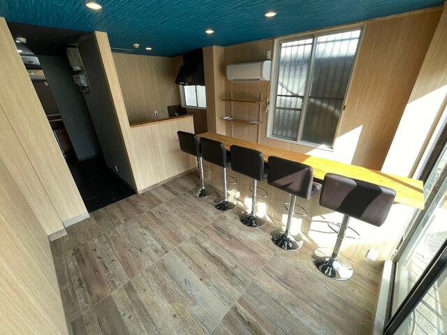 心斎橋駅徒歩3分！駅近・24時間利用可能☆内装美麗・最上階BAR居抜き物件